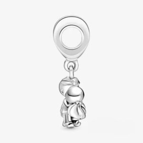 New Pandora Married couple sterling silver dangle with clear cubic charm - Picture 4 of 4